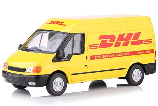 Yellow 1:32 Scale DHL Theme Diecast 