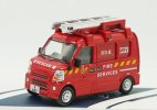 Era Car Red 1:64 H.K. Fire Dept Diecast Suzuki Every Van Model