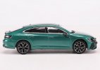 1:64 Scale Green / Blue Diecast VW Arteon R Liftback Model