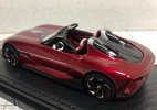 1:43 Scale Red Diecast MG Cyberster Roadster Model