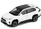 Kids Black / White 1:32 Scale Diecast 2020 Toyota RAV4 Toy