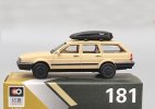 1:64 Scale Green / Yellow Diecast VW Santana Wagon Model