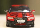 Red-Black 1:64 Scale Diecast Audi RS7 Sportback Quattro Model