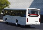 1:42 Scale White Diecast Marcopolo Torino City Bus Model