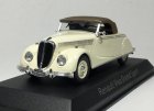 White 1:43 NOREV Diecast Renault Viva Grand Sport Car Model