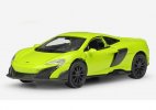 Kids 1:36 Scale Welly Red / Green Diecast McLaren 675LT Toy