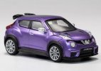 1:64 Scale Red / Black / Purple Diecast Nissn Juke R 2.0 Model