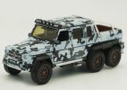 1:64 Blue Diecast Mercedes-Benz G63 AMG Pickup Truck Model