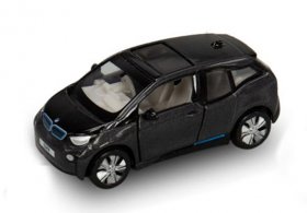 1:64 Scale Deep Gray Tiny Diecast BMW I3 Car Model