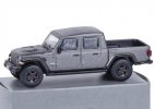 1:64 Gray / Silver Diecast 2020 Jeep Gladiator Pickup Truck Toy