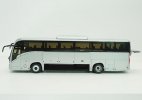 1:43 Scale Silver Diecast Yutong T12E Coach Bus Model