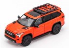 1:64 Scale Orange / Yellow / Black Diecast Toyota Sequoia Model