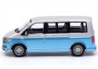 1:64 Scale Black / White / Red / Blue Diecast VW T6 Multivan Toy