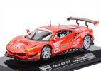 Bburago 1:43 Scale Orange Diecast Ferrari 488 GTE Model