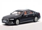 1:64 Scale Black Diecast 2021 Audi A8L Horch Limousine Toy