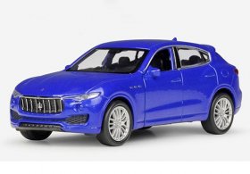 Blue 1:36 Scale Welly Kids Diecast Maserati Levante SUV Toy