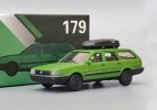 1:64 Scale Green / Yellow Diecast VW Santana Wagon Model