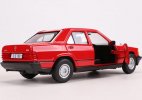 1:24 Red / Blue Bburago Diecast Mercedes-Benz 190 E 2.6 Model