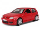 Black / Red 1:24 Scale Maisto Diecast VW Golf R32 Model