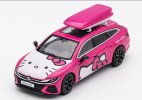 1:64 Scale Pink Diecast VW Arteon S8 R Shooting Brake Model