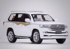 1:64 Scale Black Diecast 2016 Toyota Land Cruiser LC200 Toy