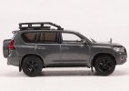 1:64 Scale Gray Diecast Toyota Land Cruiser Prado Model