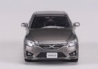 Gray 1:64 Scale Diecast Toyota Mark X GRX133 Model