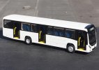 1:42 Scale White Diecast Marcopolo Torino City Bus Model