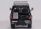 1:64 Scale Black Diecast Toyota Land Cruiser LC60 Model