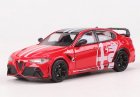 1:64 Scale Red Diecast Alfa Romeo Giulia GTAm Model