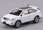 Black / White / Red 1:64 Scale Diecast Toyota Harrier SUV Model