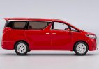 Black / Red 1:64 Scale Diecast Toyota Alphard MPV Model