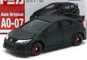 Black 1:64 Scale Asia Original Diecast Honda Civic Type R Toy