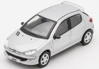 1:64 Scale Diecast Peugeot 206 Hatchback Model