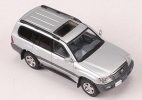 1:64 Scale Green /Silver Diecast Toyota Land Cruiser LC100 Model