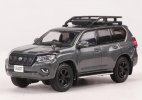 1:64 Scale Gray Diecast Toyota Land Cruiser Prado Model