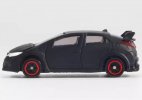 Black 1:64 Scale Asia Original Diecast Honda Civic Type R Toy