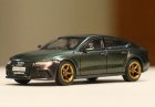 Purple 1:64 Scale Diecast Audi RS7 Sportback Quattro Model