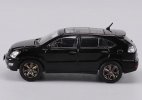 Black / White / Red 1:64 Scale Diecast Toyota Harrier SUV Model