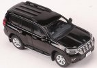 Black 1:64 Scale Diecast Toyota Land Cruiser Prado Model