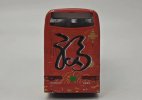 Red 1:64 Diecast Asiastar JS 6130SHJ Double Decker Bus Model