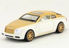 1:32 Scale Red / Blue / Golden Diecast Rolls-Royce Phantom Toy