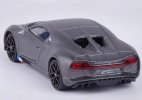 1:64 Scale Gray / Black Diecast 2019 Bugatti Chiron Toy