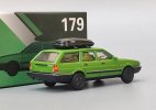 1:64 Scale Green / Yellow Diecast VW Santana Wagon Model