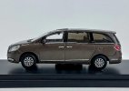 Silver / Brown 1:64 Scale Diecast 2014 Buick GL8 MPV Model