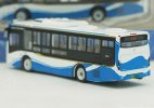 1:120 Scale NO.986 White Diecast Sunwin 8 Series City Bus Model