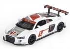 Black / White / Blue / Golden 1:32 Scale Diecast Audi R8 LMS Toy