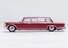 Wine Red / Black / White Diecast Mercedes-Benz 600 Pullman Model