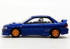 Blue NO.30 Diecast Subaru Impreza WRX Type STi Version Toy