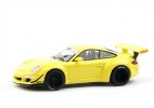 Yellow 1:64 Scale Diecast Porsche 911 (997) Car Model